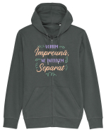 Vorbim impreuna Hanorac cu fermoar Unisex Connector