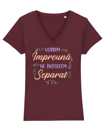 Vorbim impreuna Burgundy