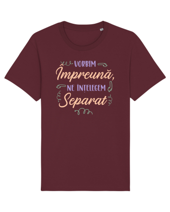 Vorbim impreuna Burgundy