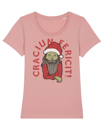 Craciun Fericit Ugly Green Santa Skull Canyon Pink