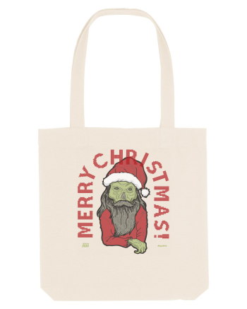 Ugly Santa Green Skull Merry Christmas Natural