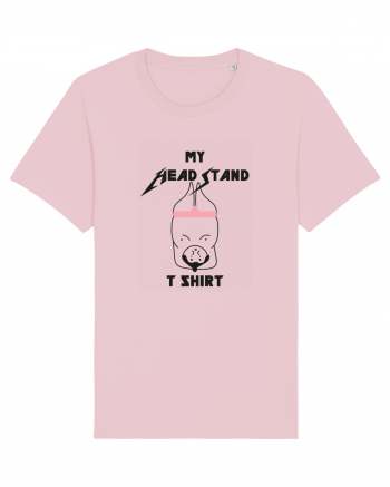 My Headstand T Shirt Cotton Pink