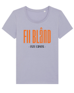Fii bland - este gratis Tricou mânecă scurtă guler larg fitted Damă Expresser