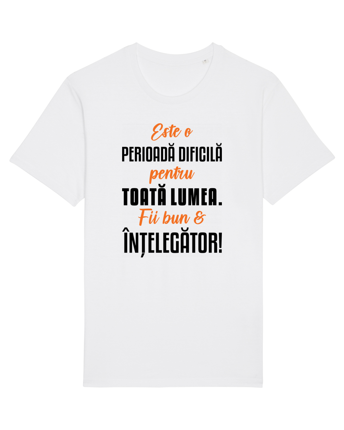 Tricou mânecă scurtă Unisex Rocker White