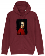 Wolfgang Amadeus Mozart Hanorac cu fermoar Unisex Connector