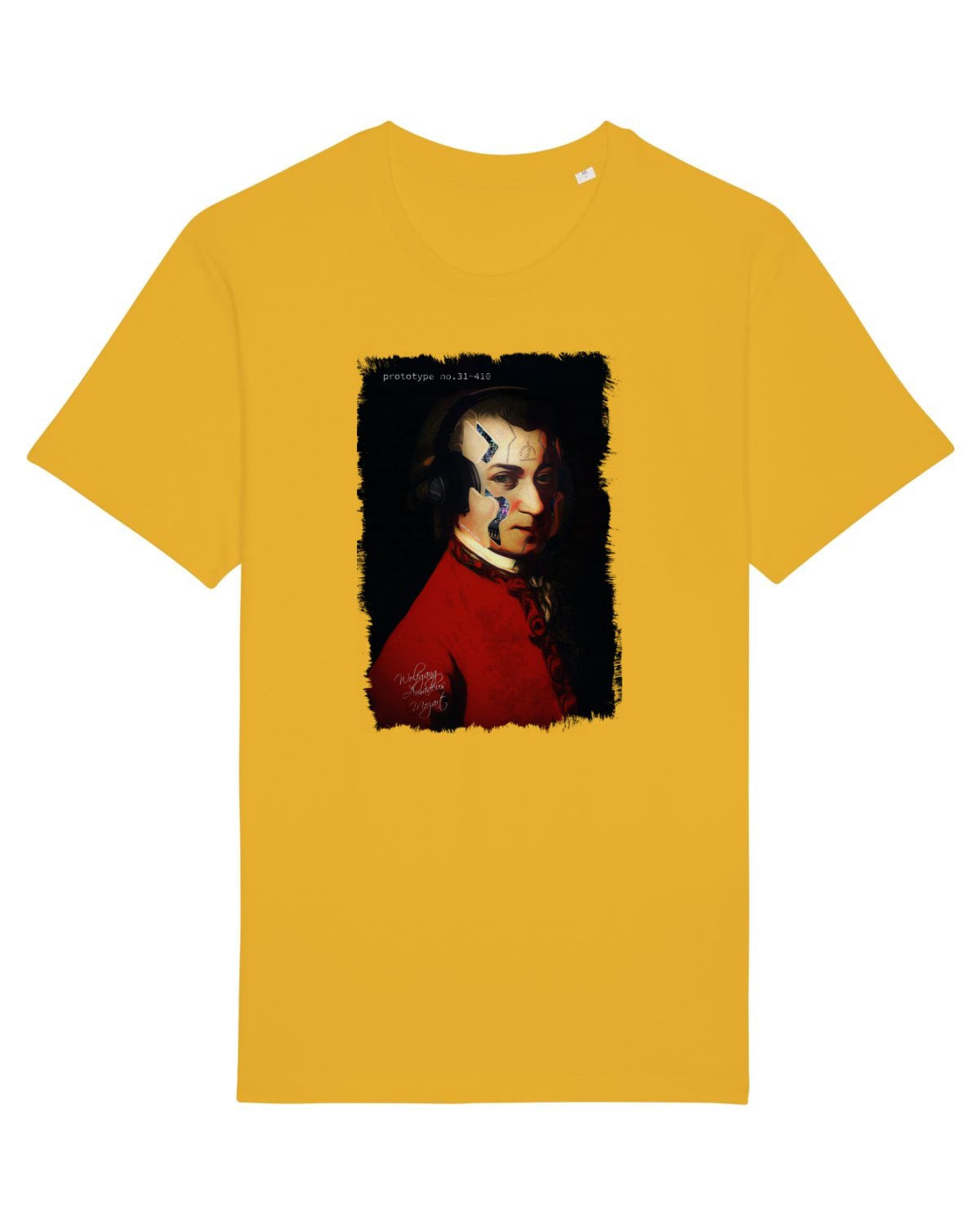 Tricou mânecă scurtă Unisex Rocker Spectra Yellow