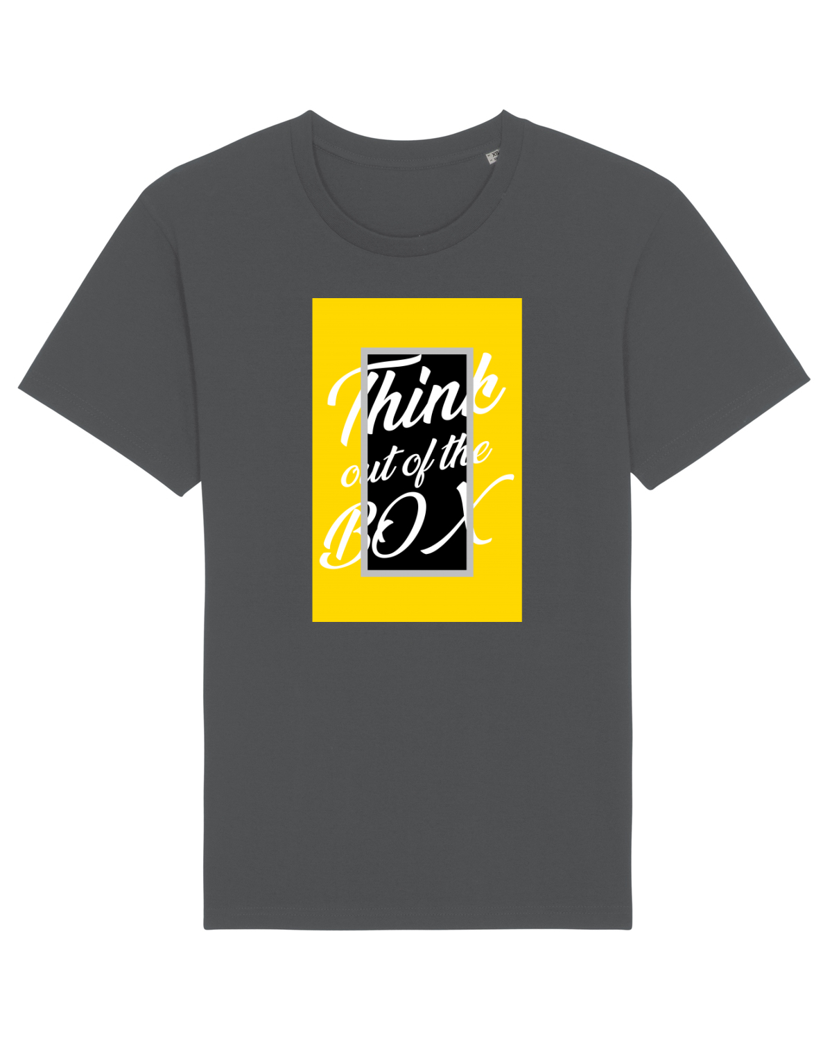 Tricou mânecă scurtă Unisex Rocker Anthracite