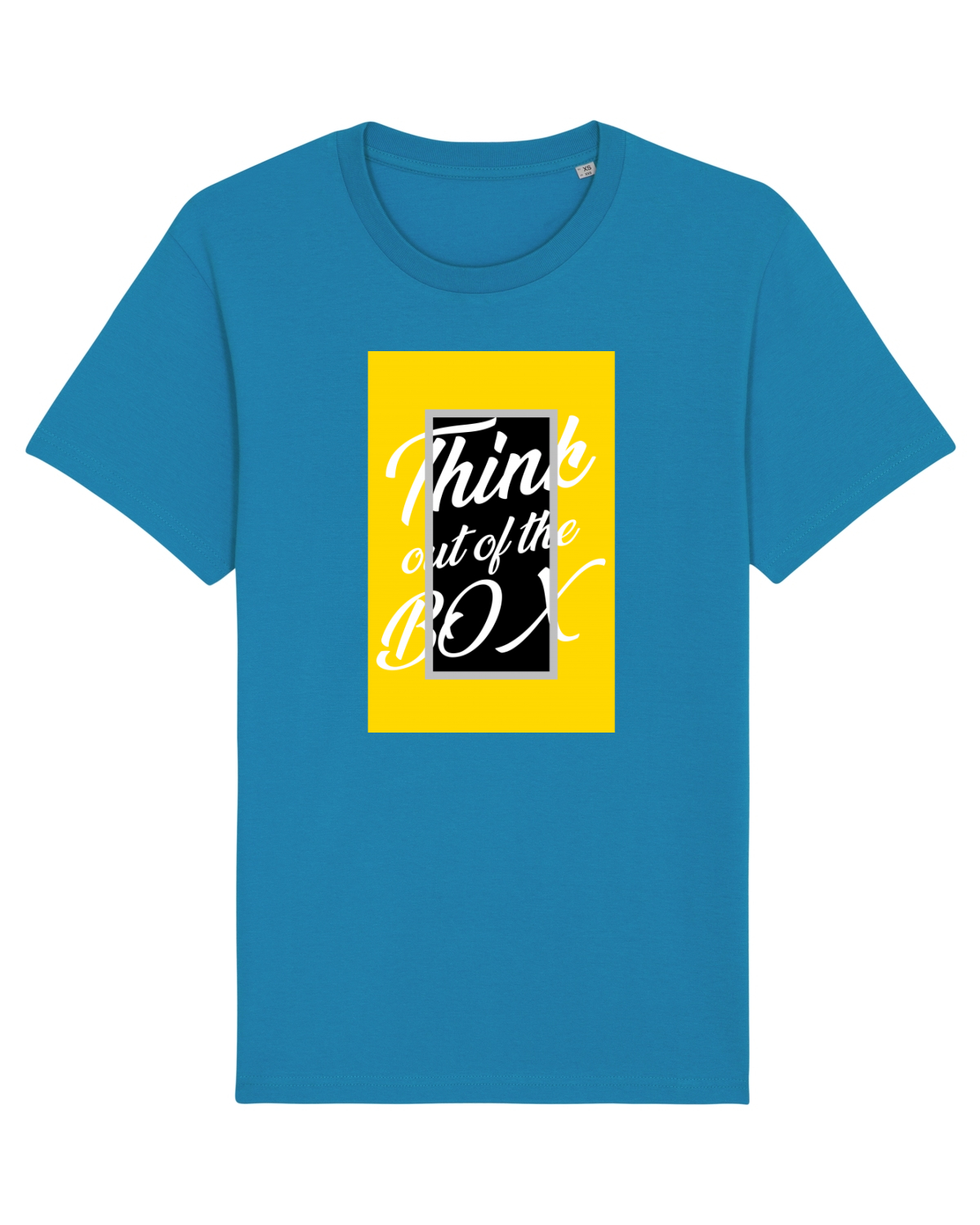 Tricou mânecă scurtă Unisex Rocker Azur