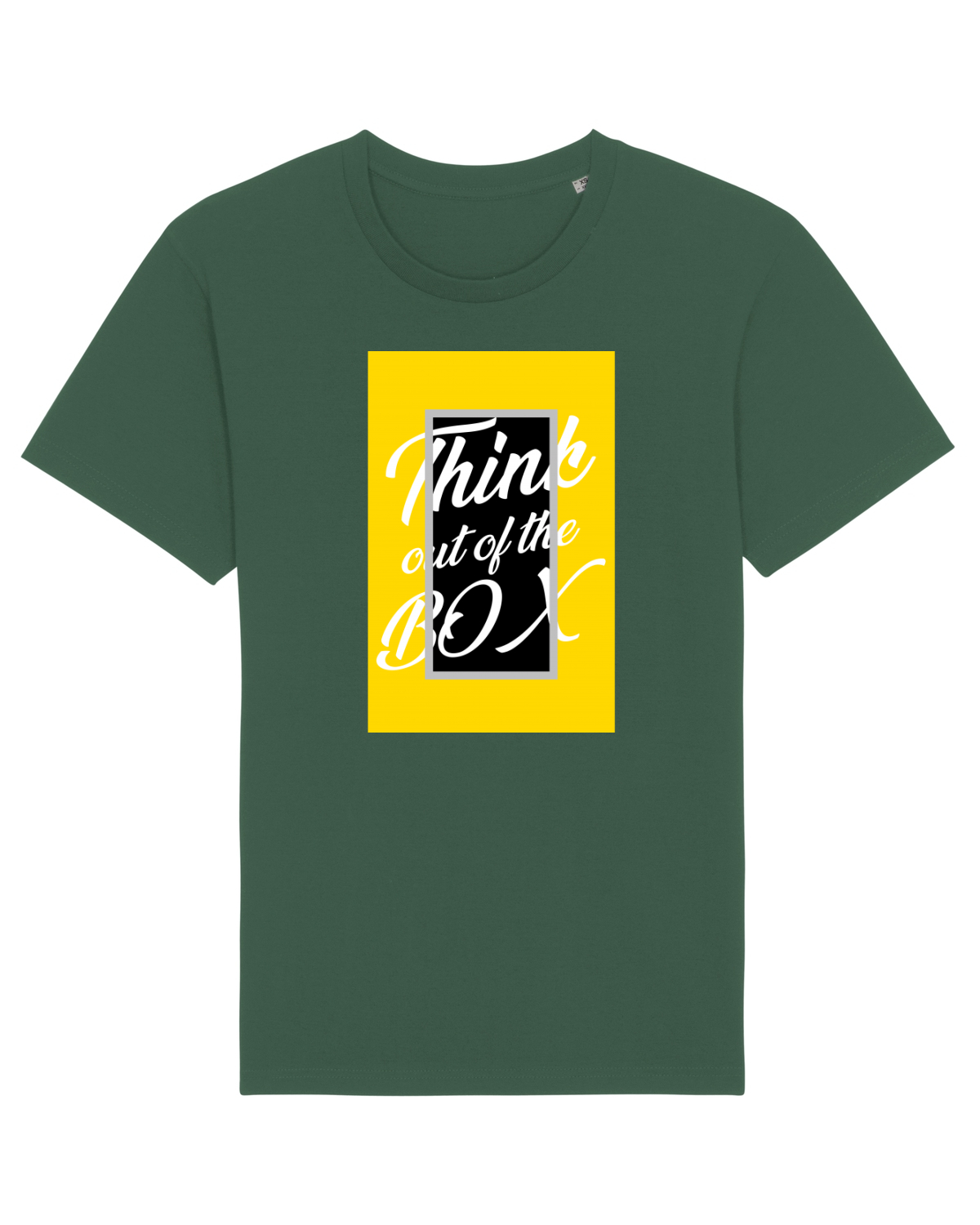 Tricou mânecă scurtă Unisex Rocker Bottle Green