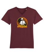 battleground Tricou mânecă scurtă guler V Bărbat Presenter