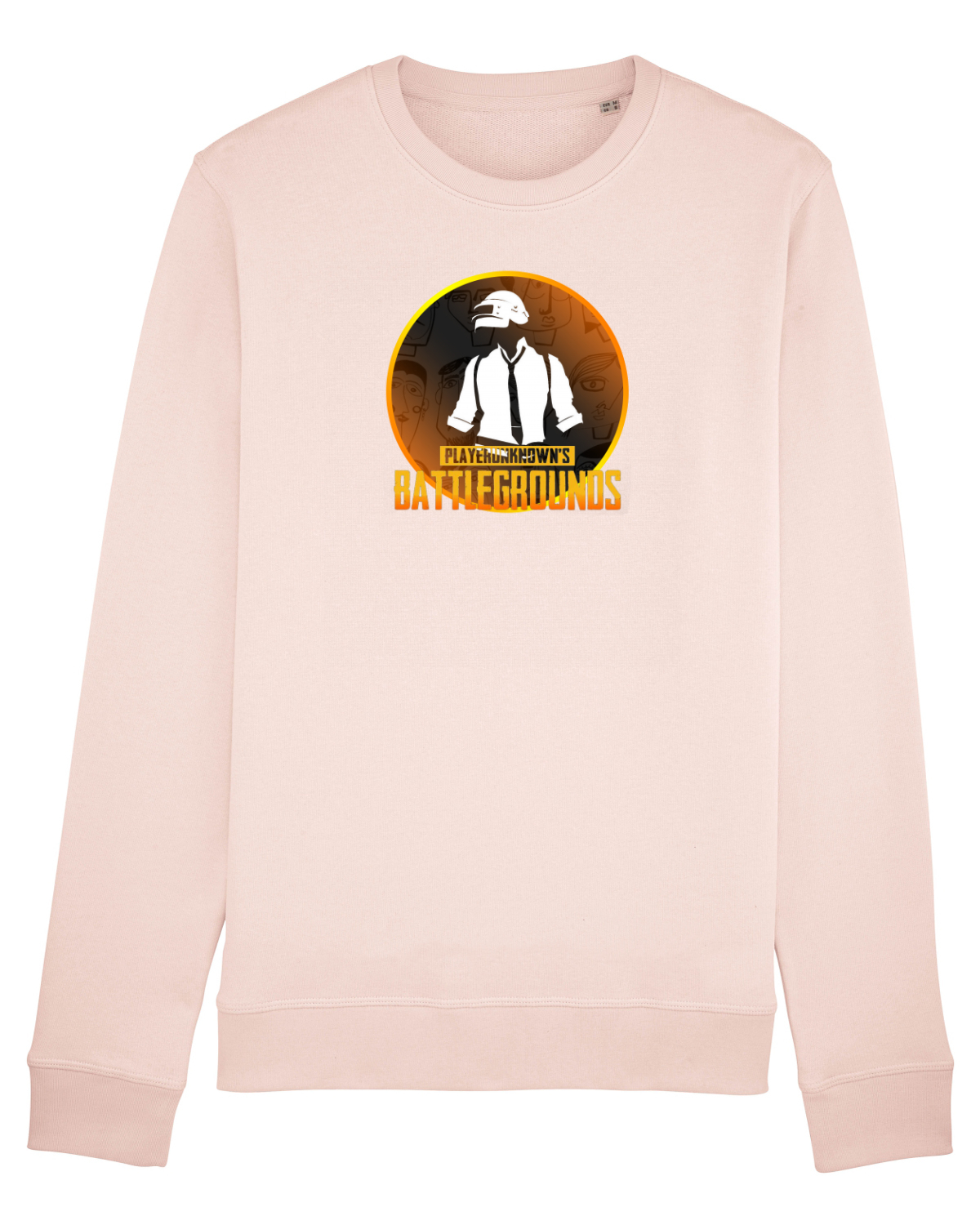 Bluză mânecă lungă Unisex Rise Candy Pink