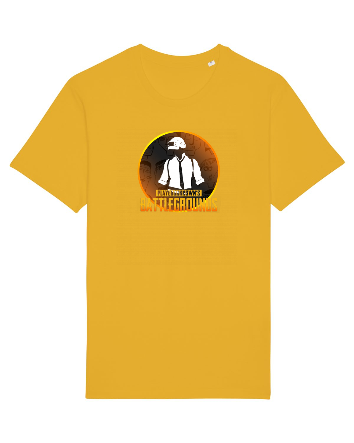 Tricou mânecă scurtă Unisex Rocker Spectra Yellow