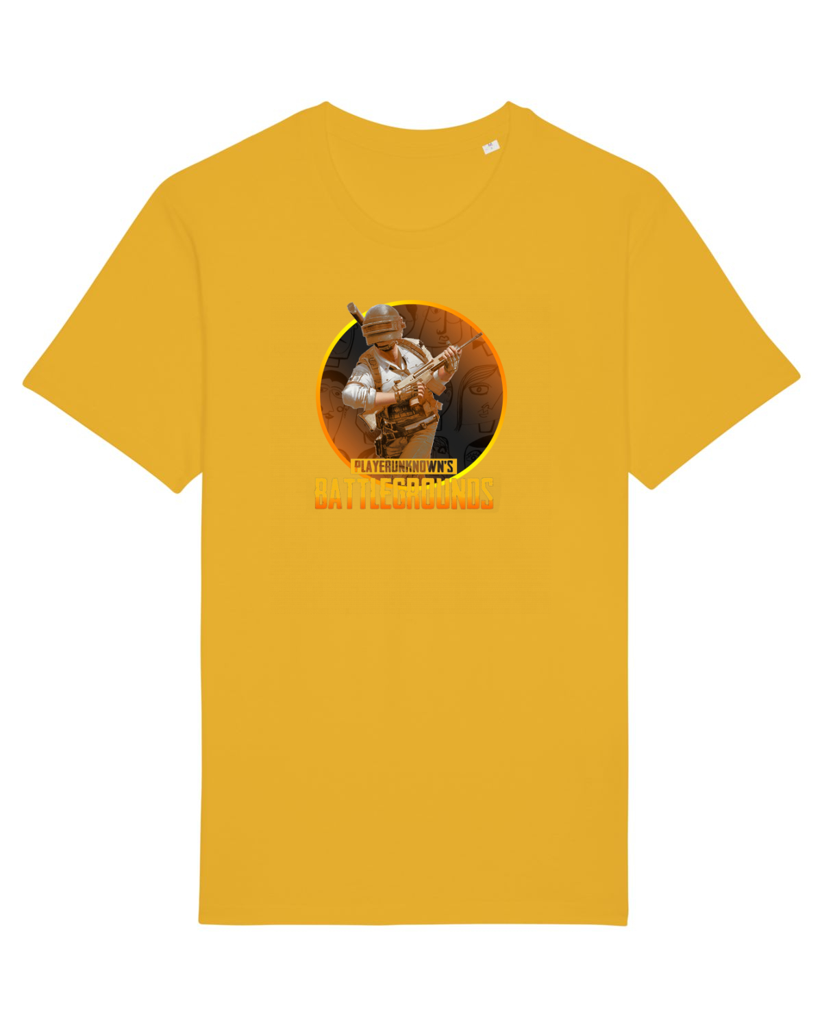 Tricou mânecă scurtă Unisex Rocker Spectra Yellow