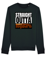 Straight Outta Hogwarts  Bluză mânecă lungă Unisex Rise