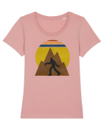 Bigfoot Tricou mânecă scurtă guler larg fitted Damă Expresser