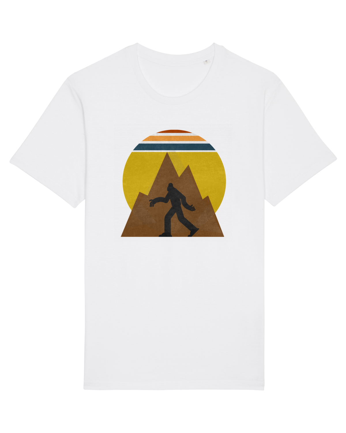 Tricou mânecă scurtă Unisex Rocker White