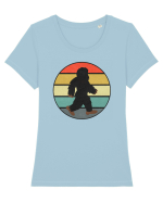 Bigfoot Tricou mânecă scurtă guler larg fitted Damă Expresser