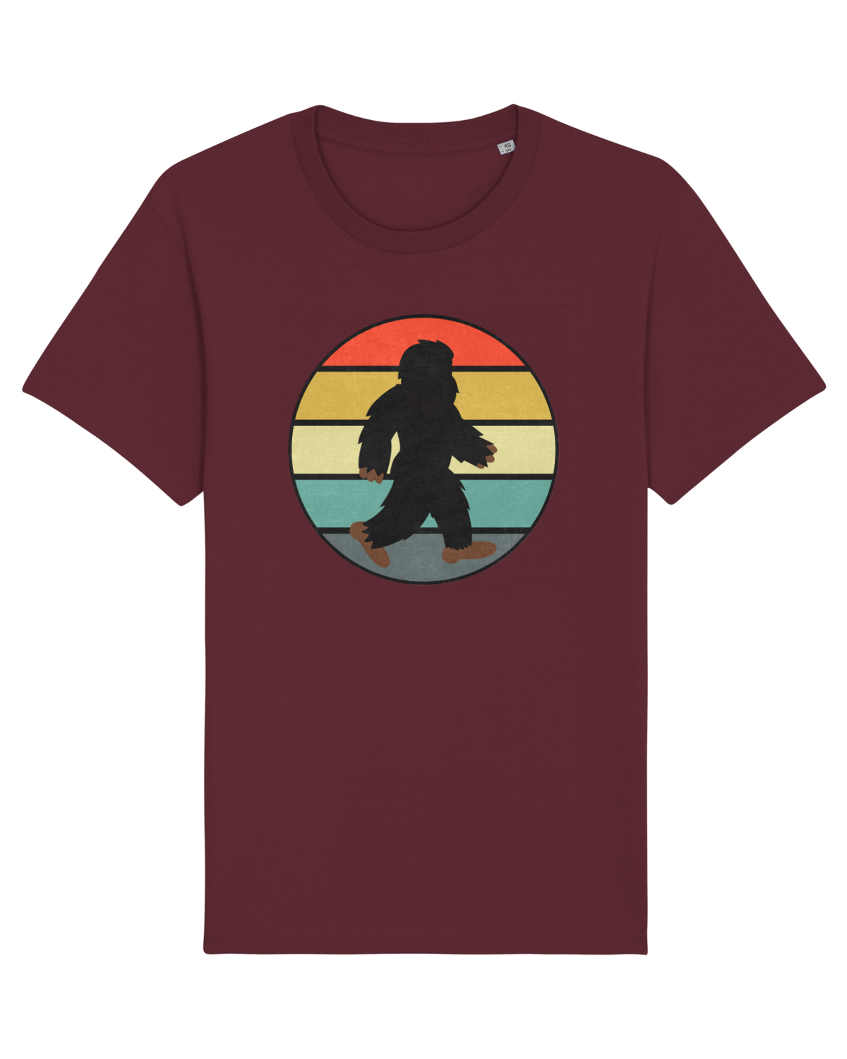Tricou mânecă scurtă Unisex Rocker Burgundy