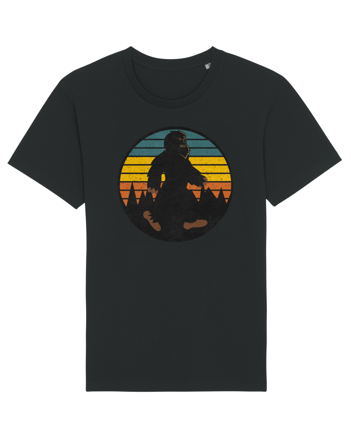 Tricou mânecă scurtă Unisex Rocker Black