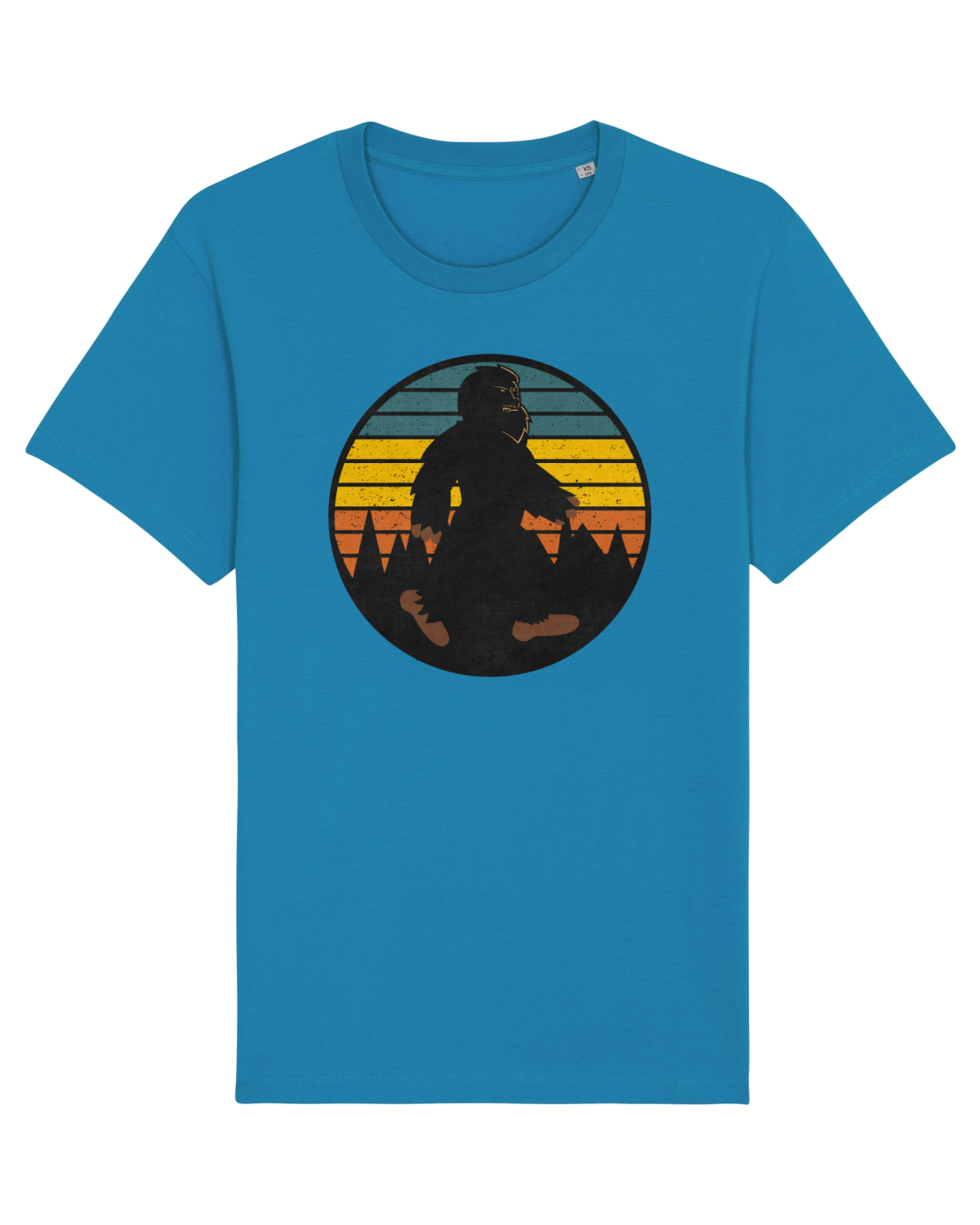 Tricou mânecă scurtă Unisex Rocker Azur