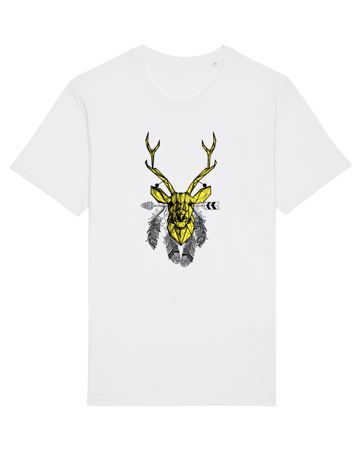 Tricou mânecă scurtă Unisex Rocker White