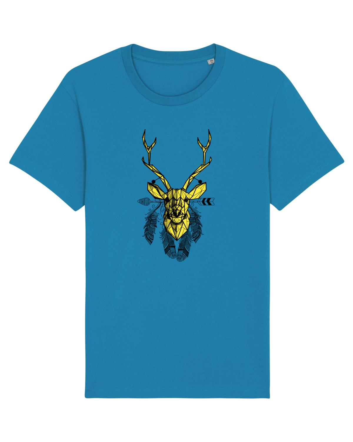 Tricou mânecă scurtă Unisex Rocker Azur