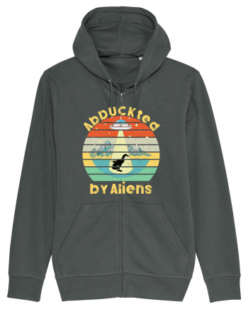 Abduckted by Aliens Vintage Sunset Anthracite