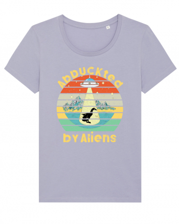 Abduckted by Aliens Vintage Sunset Lavender