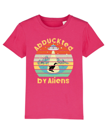 Abduckted by Aliens Vintage Sunset Raspberry