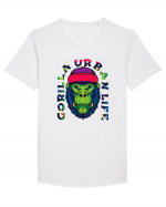 Gorilla Urban Life Tricou mânecă scurtă guler larg Bărbat Skater