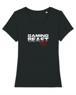 Gaming Beast Tricou mânecă scurtă guler larg fitted Damă Expresser