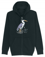 Blue Heron Hanorac cu fermoar Unisex Connector