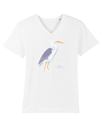 Blue Heron White