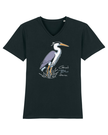 Blue Heron Black