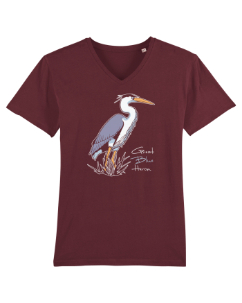 Blue Heron Burgundy