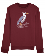 Blue Heron Bluză mânecă lungă Unisex Rise