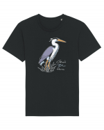 Blue Heron Tricou mânecă scurtă Unisex Rocker