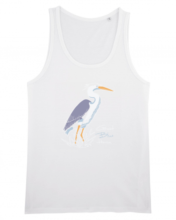 Blue Heron White