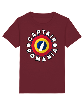 Captain Romania bottle shield Burgundy