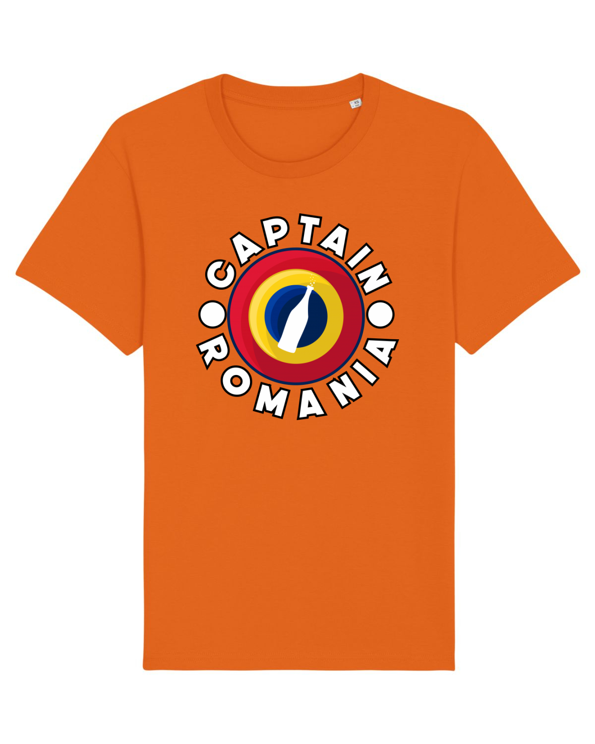 Tricou mânecă scurtă Unisex Rocker Bright Orange