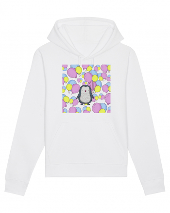 Pinguin Cu Baloane White