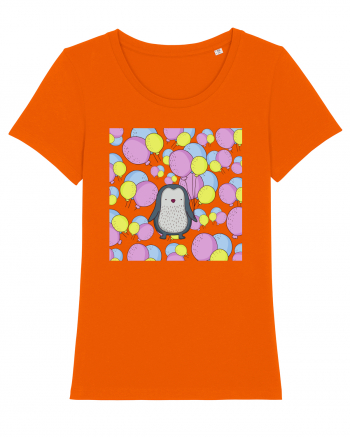 Pinguin Cu Baloane Bright Orange