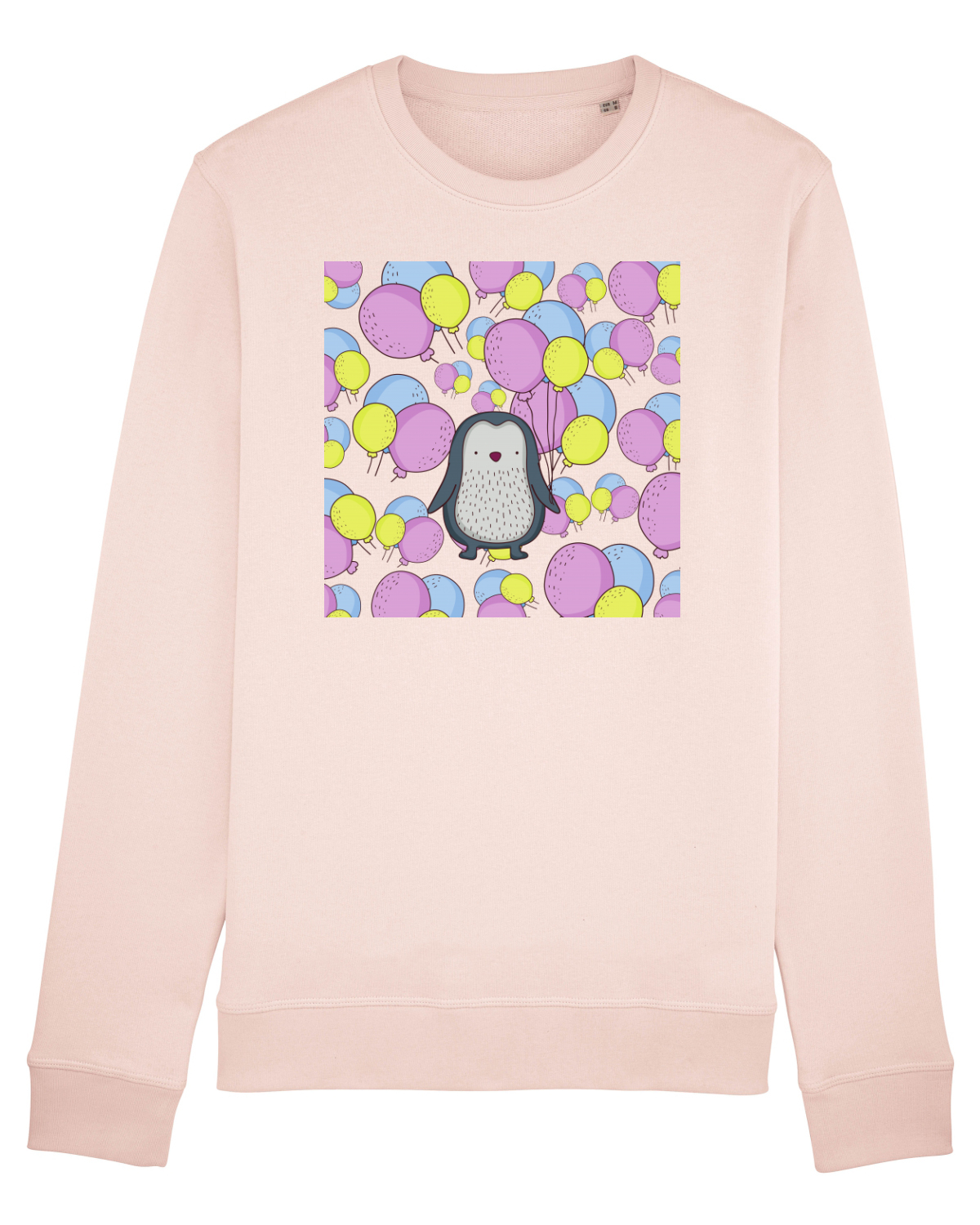 Bluză mânecă lungă Unisex Rise Candy Pink