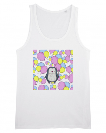 Pinguin Cu Baloane White