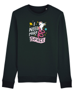 more space Bluză mânecă lungă Unisex Rise