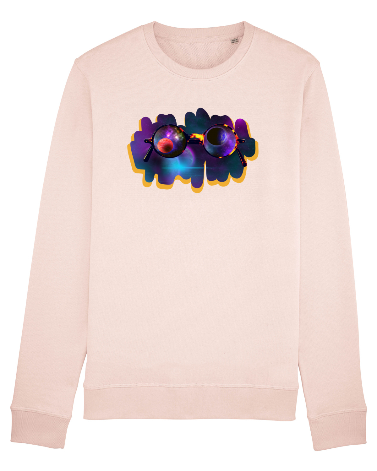 Bluză mânecă lungă Unisex Rise Candy Pink