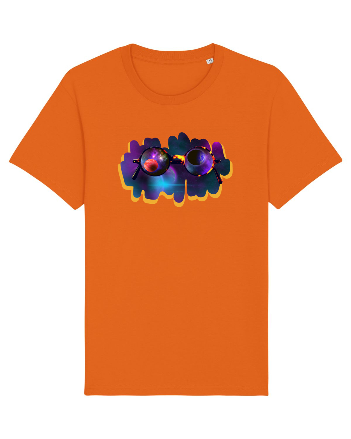 Tricou mânecă scurtă Unisex Rocker Bright Orange