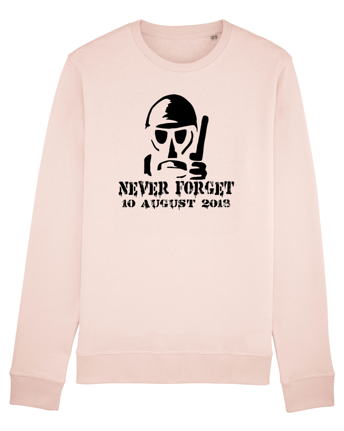 Bluză mânecă lungă Unisex Rise Candy Pink