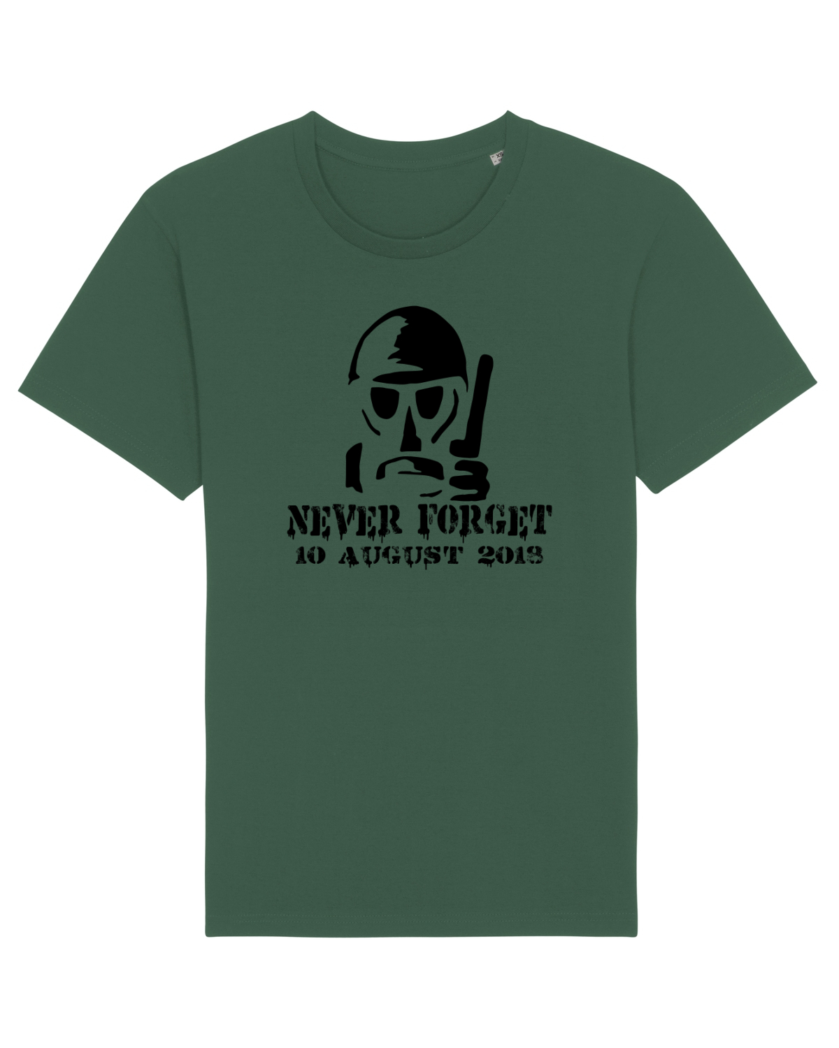 Tricou mânecă scurtă Unisex Rocker Bottle Green