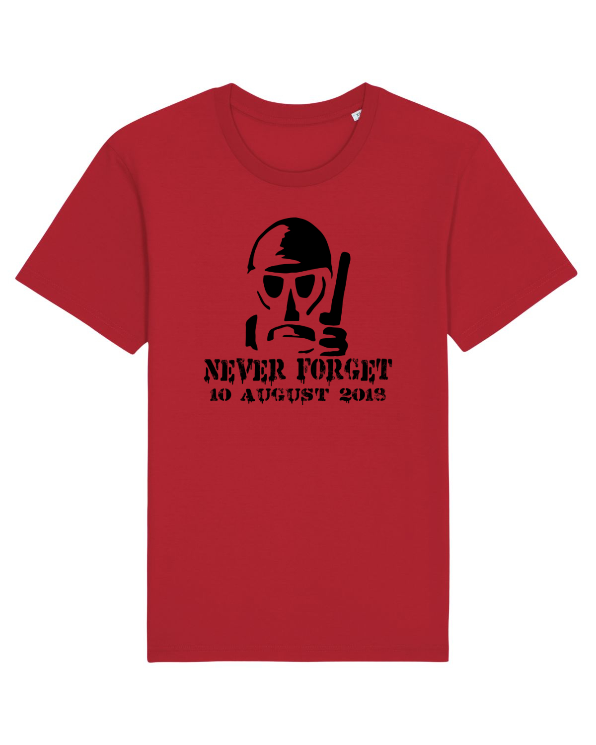 Tricou mânecă scurtă Unisex Rocker Red